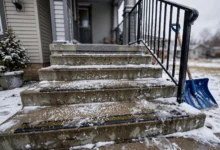前院台阶防滑:4 招、融雪剂 3 种对比、bylaw 3 问-加拿大大