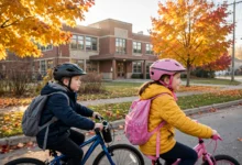 孩子骑车上学 5 个安全规则:头盔、路线、锁车全解怎么办-加拿大大