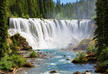 优鹤瓦普塔瀑布 Wapta Falls：30米宽帘式瀑布，夏季半日全攻略-加拿大大