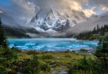 伯格湖 Berg Lake：罗布森山脚冰川湖，3天2晚徒步+营地全攻略-加拿大大