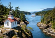 梅恩岛 Mayne Island:日式花园+历史灯塔,海湾群岛1日全解-加拿大大