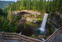 布兰迪万瀑布 Brandywine Falls：海天公路70米瀑布，30秒下车打卡全解-加拿大大