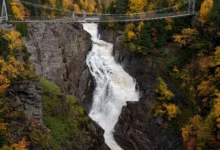圣安妮峡谷 Canyon Sainte-Anne:66米瀑布+3座吊桥,半日全攻略-加拿大大