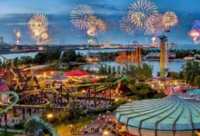 拉隆德 La Ronde:蒙特利尔六旗乐园+国际烟花,夏天全解-加拿大大