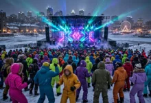 蒙特利尔冰上电音节 Igloofest:1-2月户外电音节,着装+交通全攻略-加拿大大