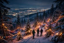 温哥华松鸡山雪鞋健行全解:免费雪道+夜景-加拿大大