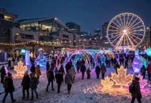 蒙特利尔灯光节：2-3月冰雪灯光艺术全解-加拿大大