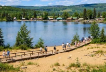 鸽子湖Pigeon Lake:湖畔村庄+市集,1日全攻略-加拿大大
