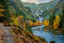 七姐妹瀑布Seven Sisters Falls:瀑布+河谷,1日全攻略-加拿大大