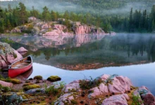 Whiteshell省立公园:湖区岩画+白水漂流,周末全攻略-加拿大大