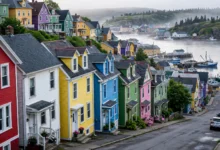 圣约翰斯彩色排屋：5条市区漫步线全攻略-加拿大大