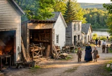 Sherbrooke Village:1860年代村庄穿越,亲子全解-加拿大大