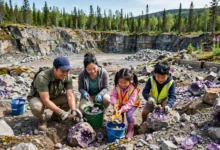 紫水晶矿 Amethyst Mine：自己挖宝石，亲子全解-加拿大大