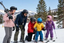 纳基斯卡Nakiska亲子滑雪:卡纳纳斯基斯雪场,带娃几天学会全解-加拿大大
