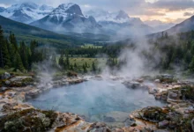 米耶特温泉Miette Hot Springs:贾斯珀野温泉,泡汤看麋鹿全攻略-加拿大大