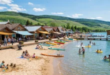 丝尔万湖Sylvan Lake：阿尔伯塔人的海滩，夏天2天全解-加拿大大
