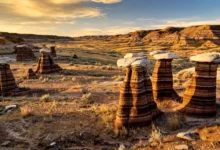 阿尔伯塔Hoodoo群：7座鼓锤石荒原，半日全解-加拿大大