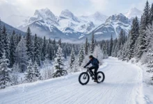 肥胎车 Fat Bike：班夫冬季骑雪地车，租车+路线全解-加拿大大